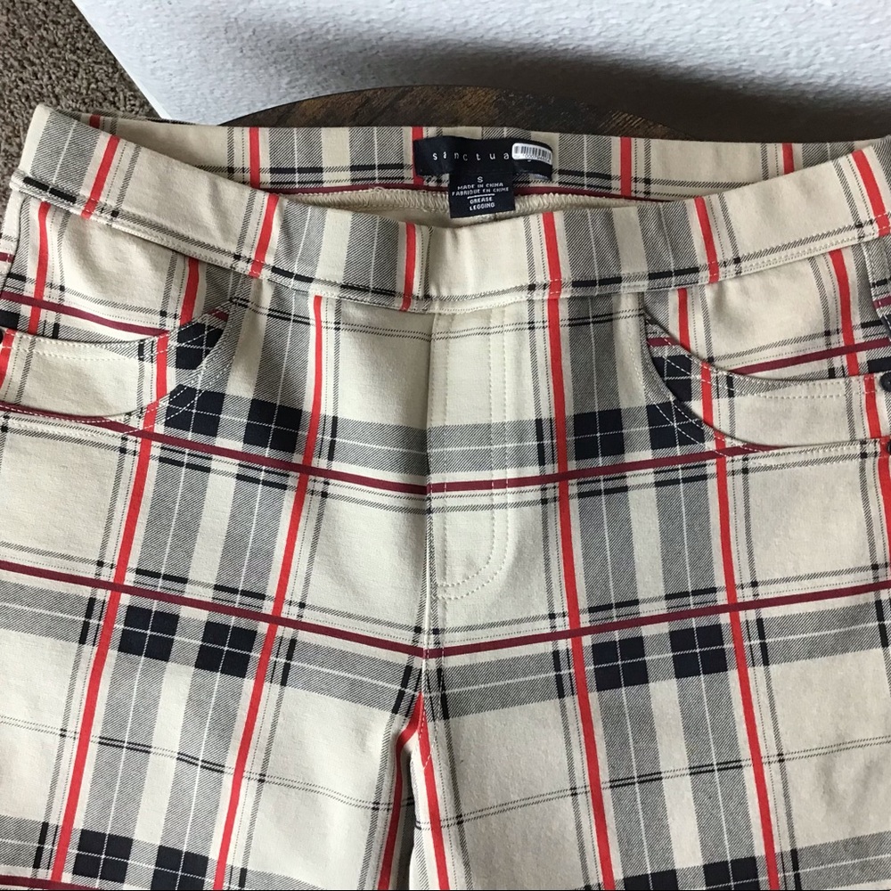 Sanctuary Grease Plaid Leggings - Picture 5 of 7
